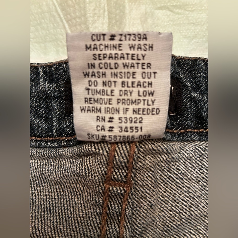 Vintage Torrid Z. Cavaricci Classic Blue Jeans Plus Size 26 - Picture 14 of 14